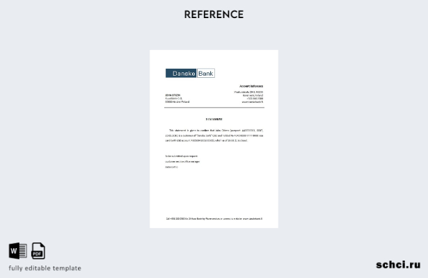 цифровая загрузка шаблона справки о закрытии Danske в Финляндии